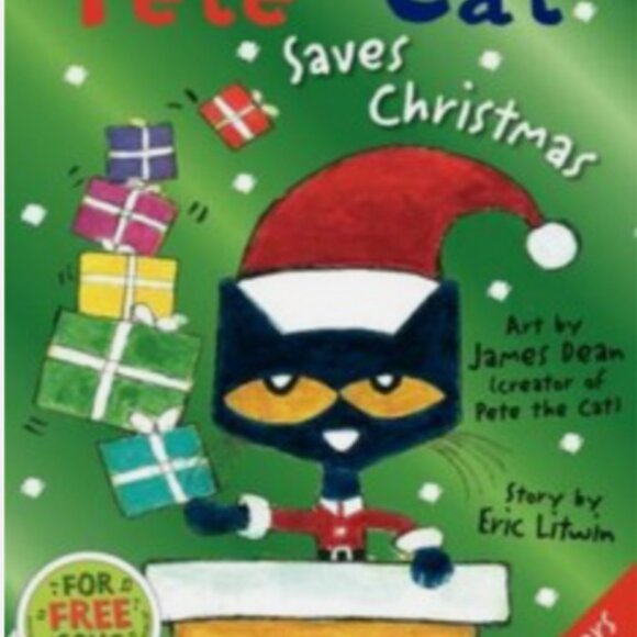 Pete the Cat Book Bundle – 3 Titles – Bedtime Blues, Saves Christmas, Treasury - Picture 2 of 3